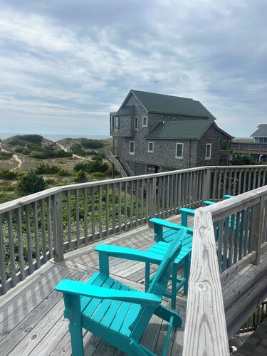 OBX Treehouse on the Dunes with Sunrise & Sunset views over Ocean & Sound!