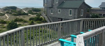 OBX Treehouse on the Dunes with Sunrise & Sunset views over Ocean & Sound!