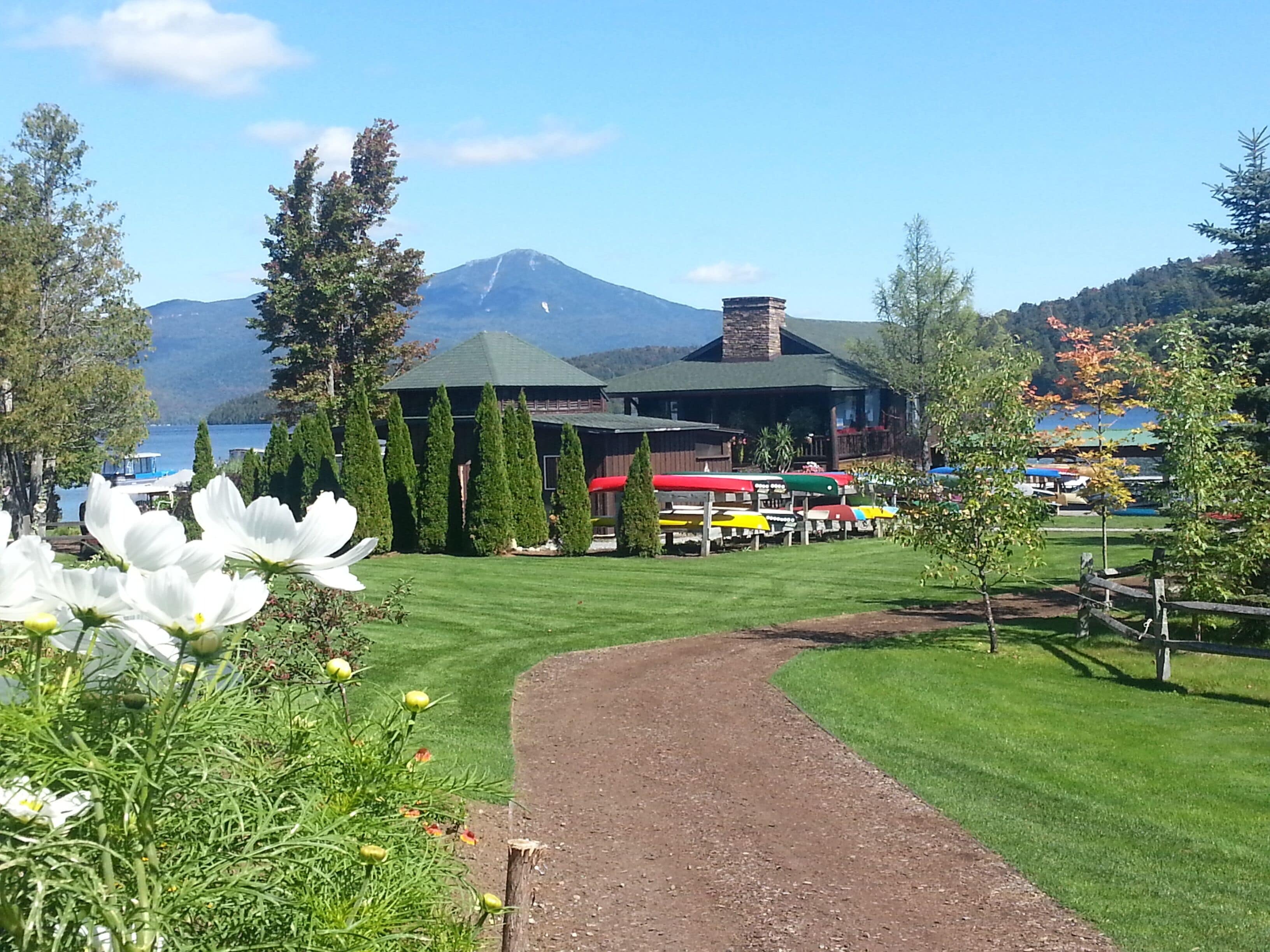 Beautiful Lakeside Condo: Whiteface Club & Resort - golf, tennis, beach, marina!