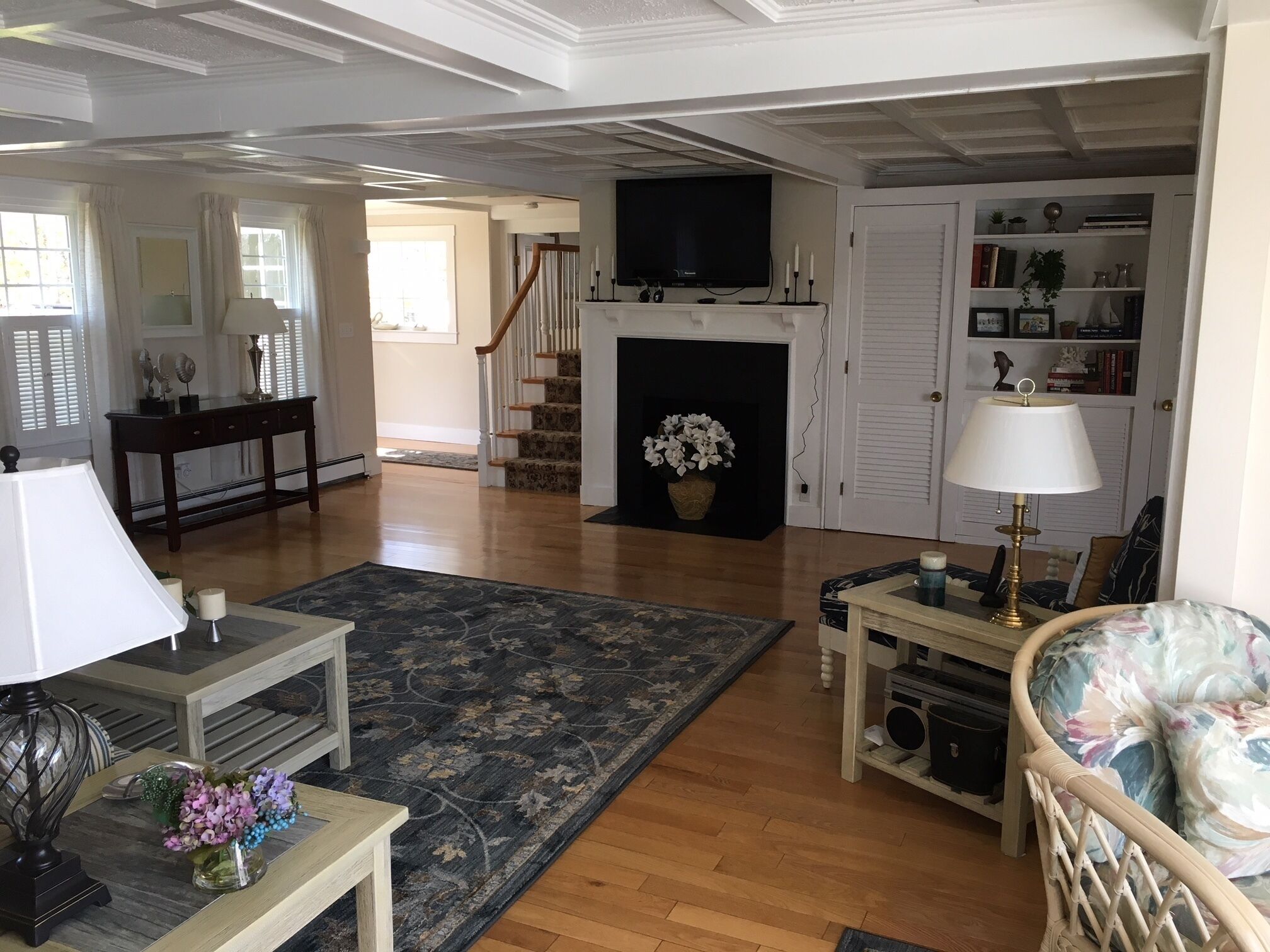 Classic cape on a hill over looking buttermilk bay