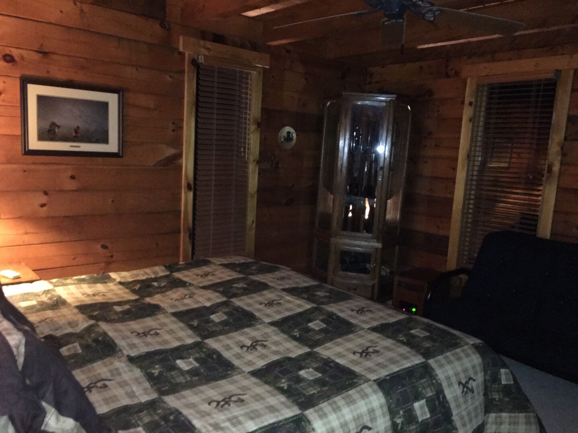 Log Cabin In the Woods 