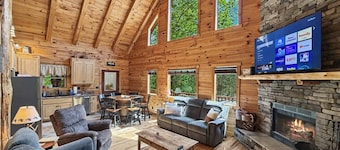 Cedar Ridge Lodge-Eigenes Badezimmer-Kabine-Standard