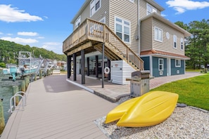 Exterior - Diving Duck | Waterfront Dock + Hot Tub w/ Captain's Cove Pools & Golf, Pet Friendly 5BR Retreat (Greenbackville)