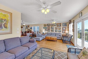 Smart TV, DVD player, books