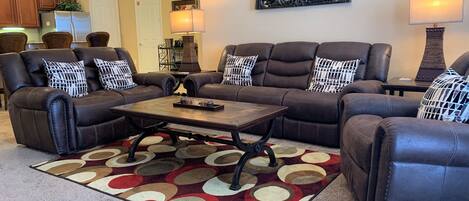 Smart TV, video games, DVD player, books