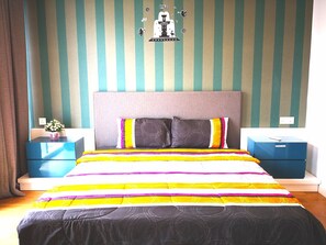 2 多间卧室、熨斗/熨衣板、WiFi、床单