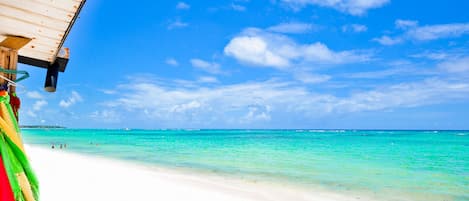 Beach nearby, beach towels