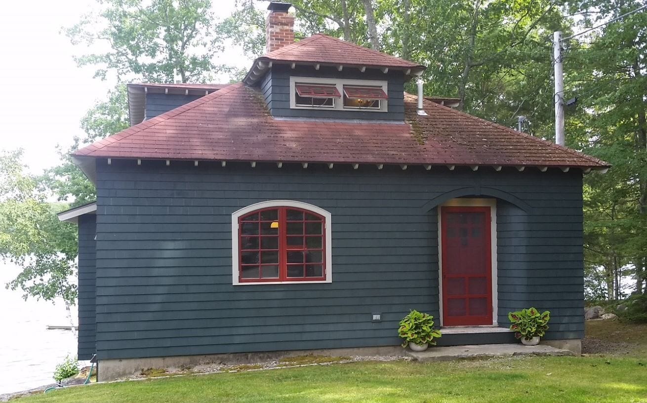 Coastal Village Cottage on Damariscotta Lake- Custom Built One of a Kind Cottage