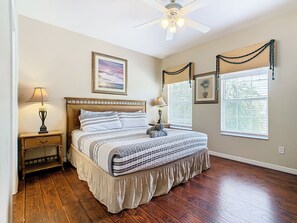 4 bedrooms, iron/ironing board, travel cot, free WiFi
