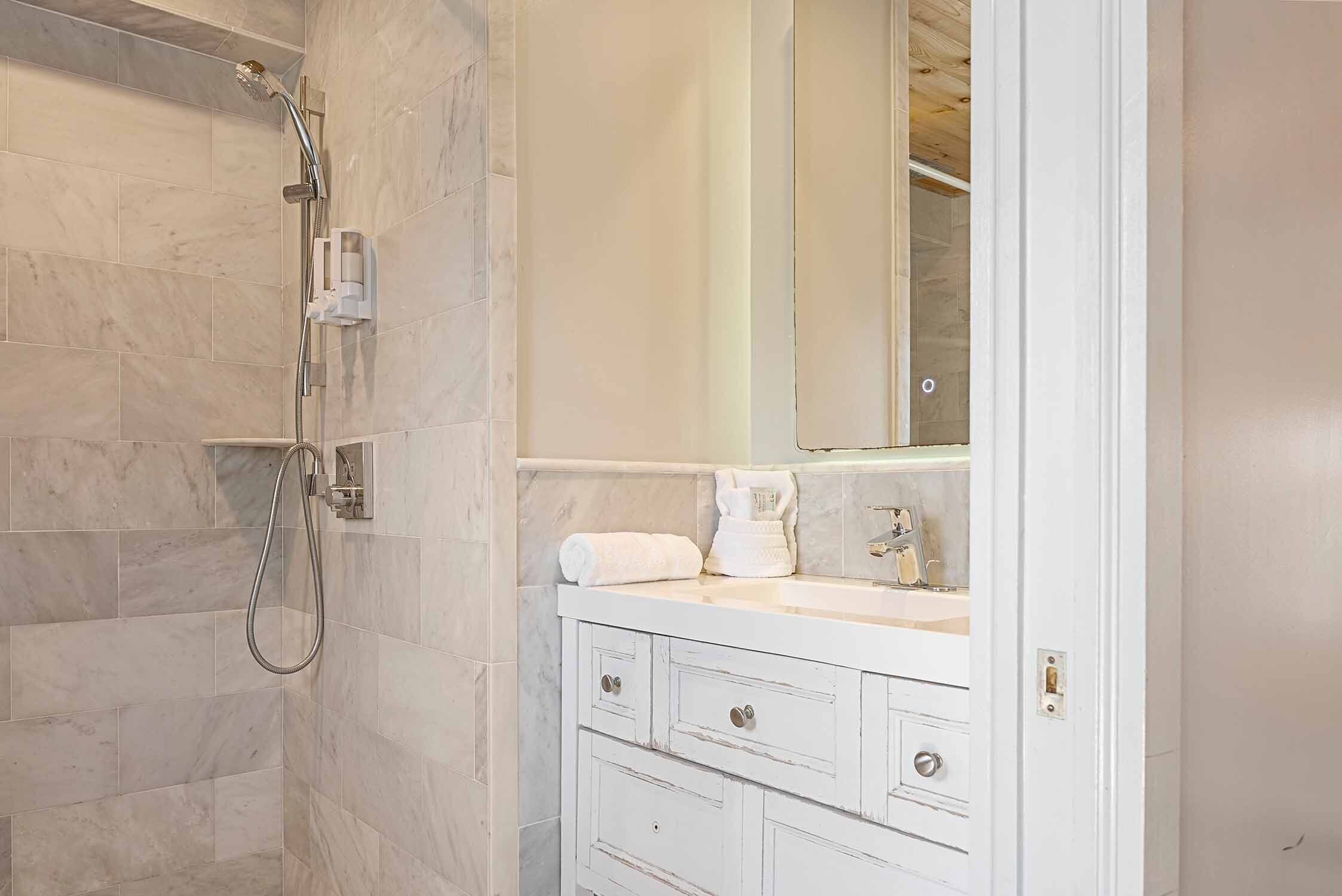 Waterfront One Room Bungalow with Private Beach Access