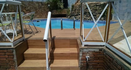 Praia Grande - Solemar - kaunis talo 3 sviittiä C / uima-allas