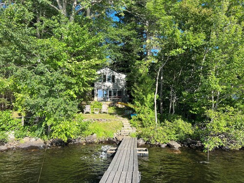 Cottage On Megunticook Lake.