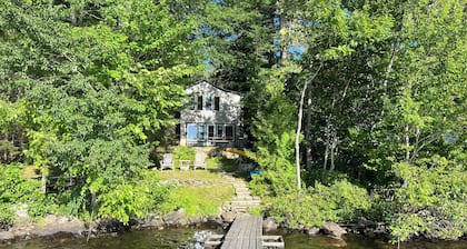 Cottage On Megunticook Lake.