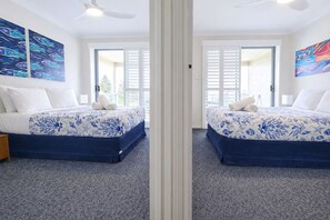 2 soverom, strykejern/-brett, internettilgang og sengetøy