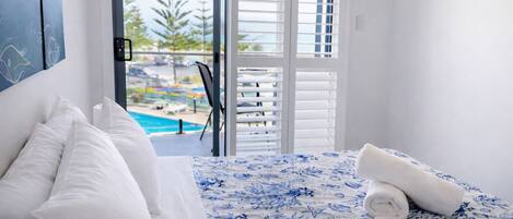 2 室のベッドルーム、アイロン / アイロン台、インターネット、ベッドシーツ