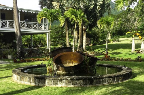 CONCH SHELL COTTAGE at white sand beach.   