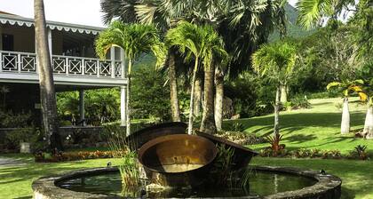 CONCH SHELL COTTAGE at white sand beach.