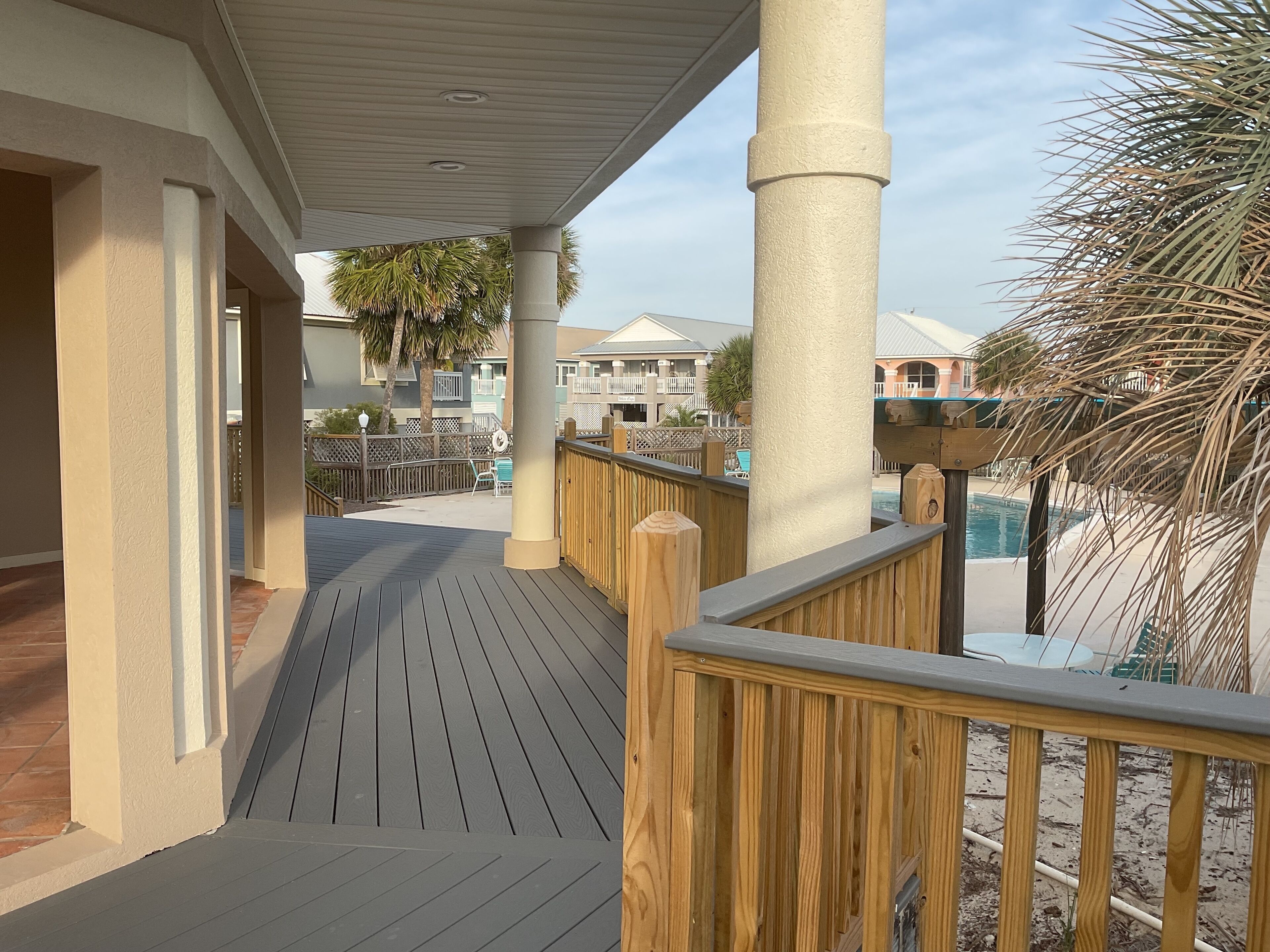 open clubhouse area