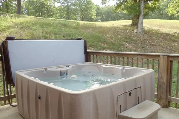 Baignoire à remous extérieure