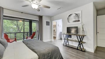 2 bedrooms, desk, iron/ironing board, free WiFi