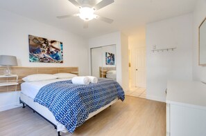 3 bedrooms, iron/ironing board, WiFi, bed sheets