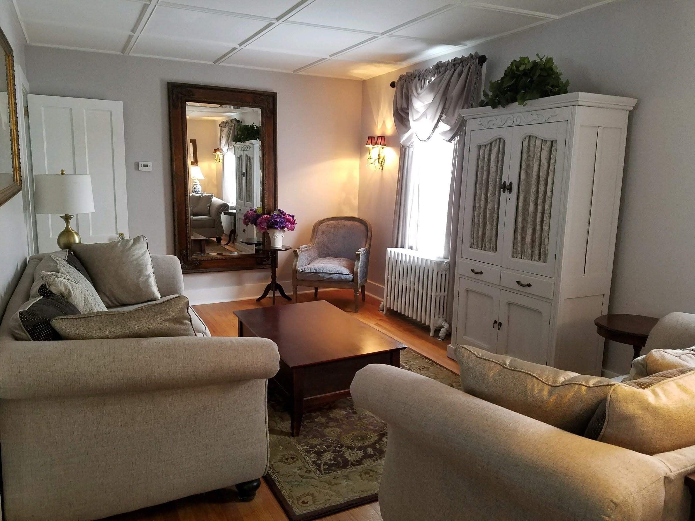 Enjoy comfortable elegance in this secluded grand home located in Lenox town