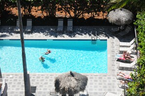 View to the Pool

 - Absolutely stunning apartment by the sea! (Marco Island)
