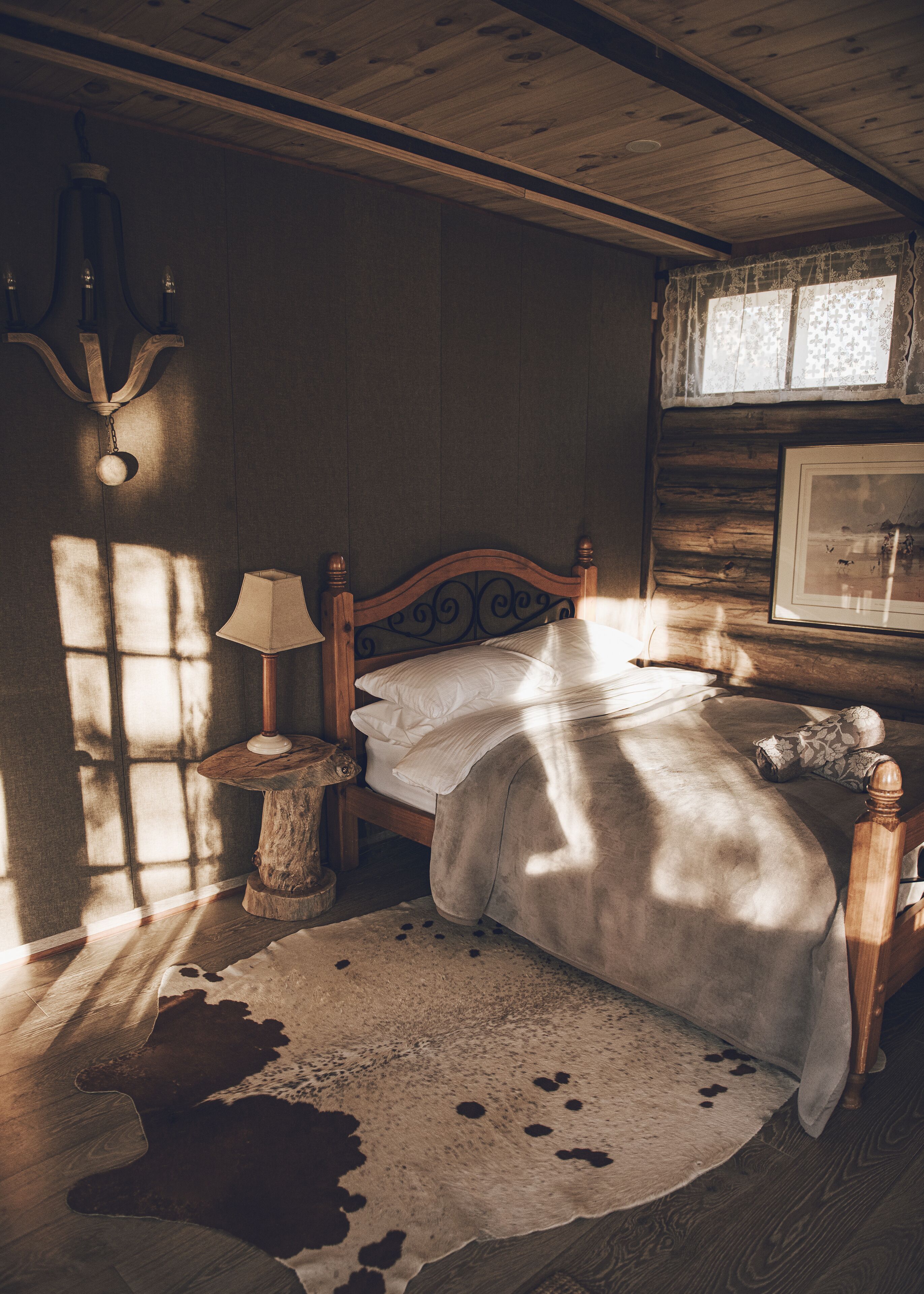 Kallarroo cottages in the snowy mountains