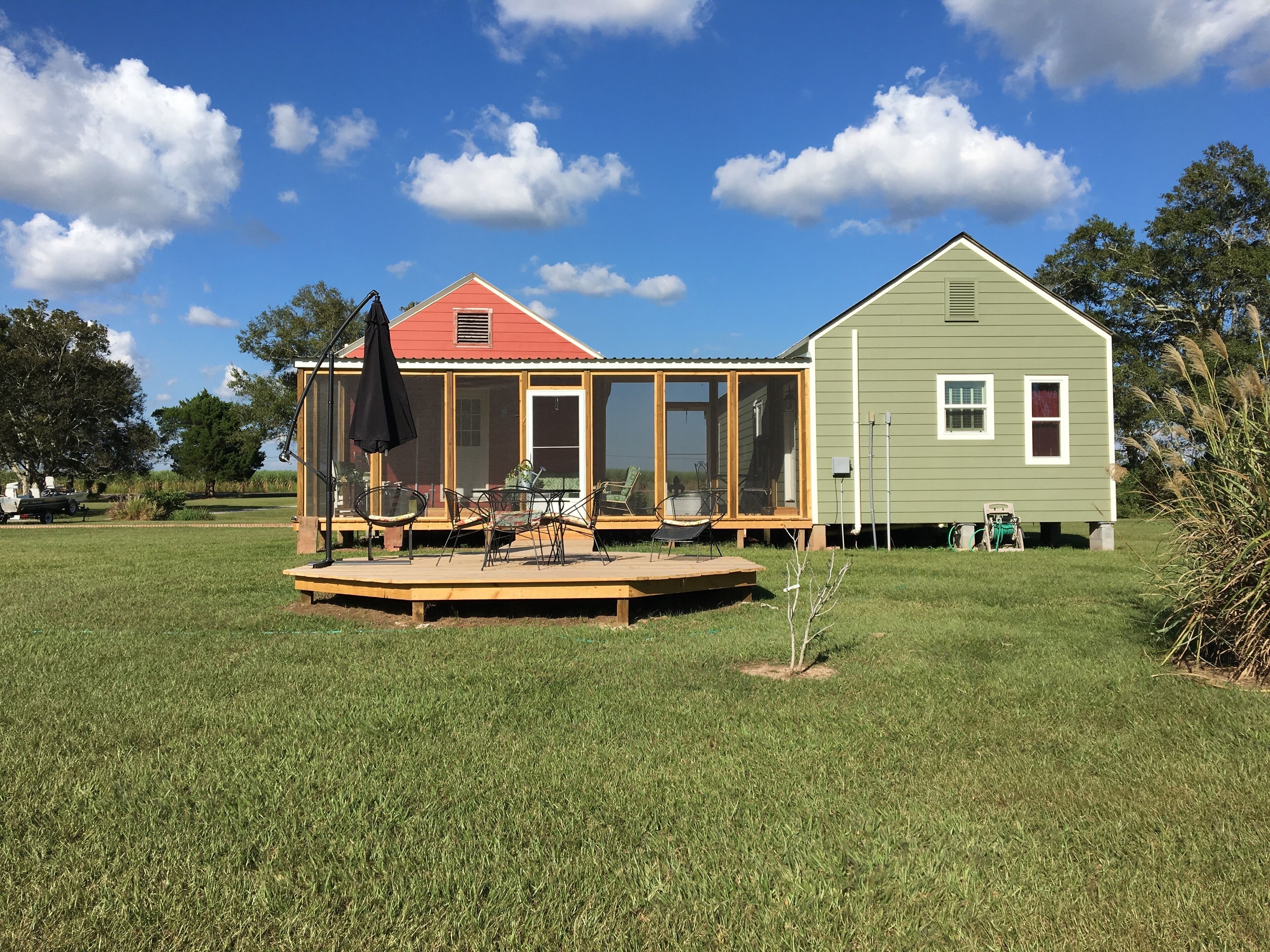 Opções para refeição ao ar livre