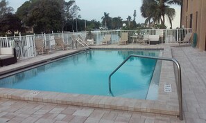 Brand new updated paver pool deck.