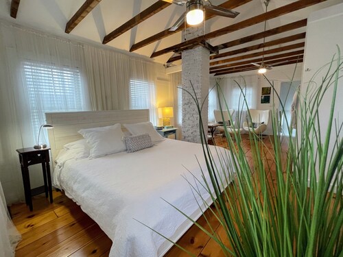 Magical Little Home in Historic District • Parking  • Rustic Luxury  • Outdoor..