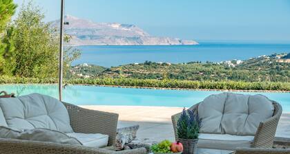 Meerblick Atemberaubend: Prinolithos Villa. Reduzierte Preise zwischen 02. und 23. Juni !!