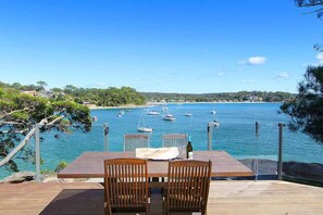 Outdoor dining - The House on the  Rock (Bundeena)
