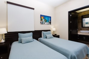 2 habitaciones y caja de seguridad en la habitación