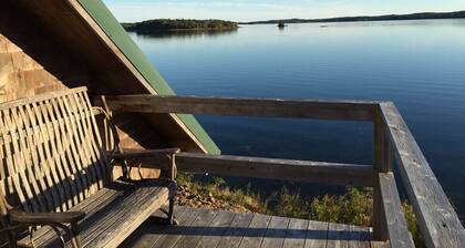 Sitting on the edge of Cobscook Bay at Rossport by the Sea