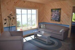 Living area - Sitting on the edge of Cobscook Bay at Rossport by the Sea (Bali)