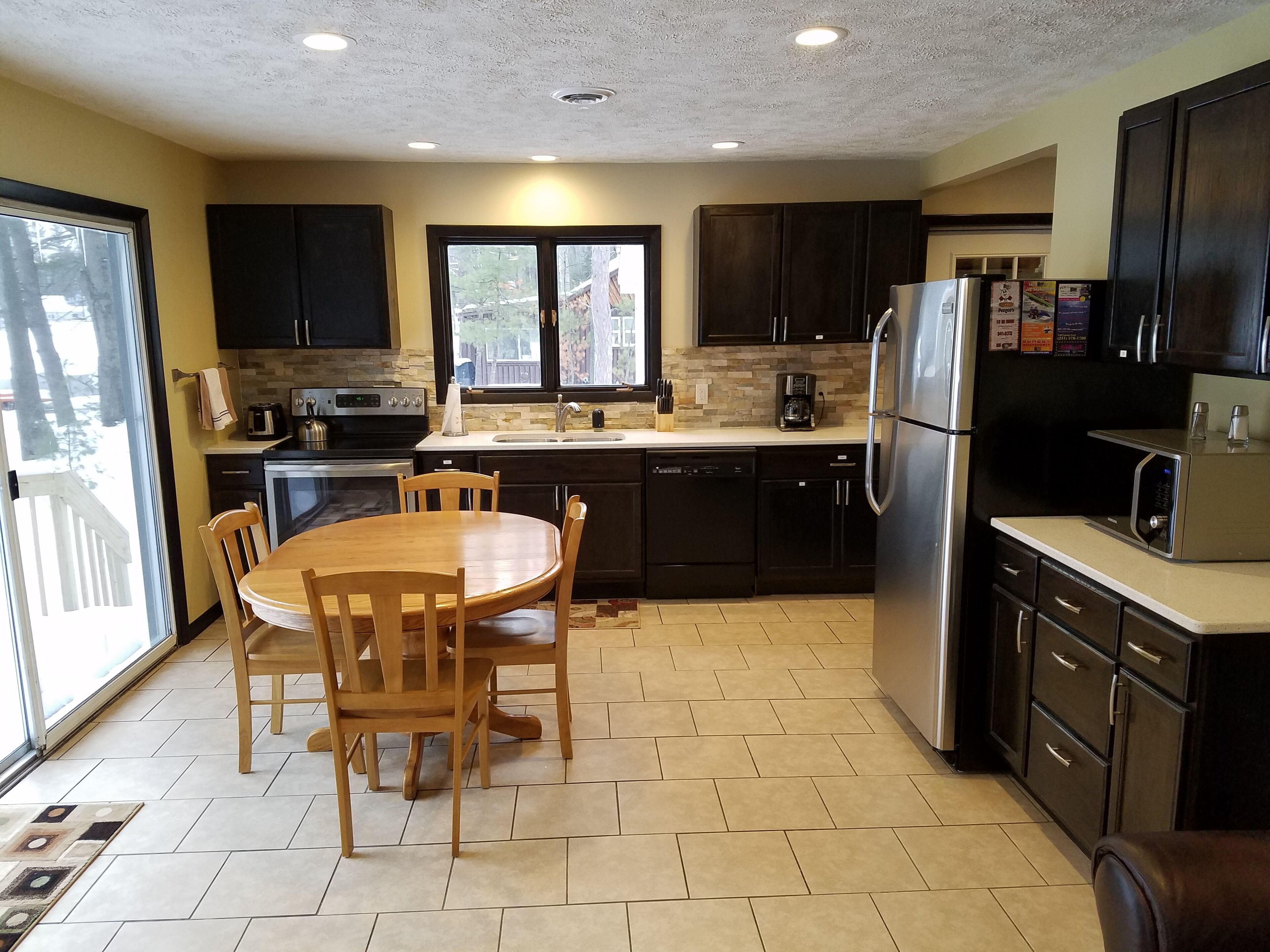 Freshly renovated house on Spider Lake