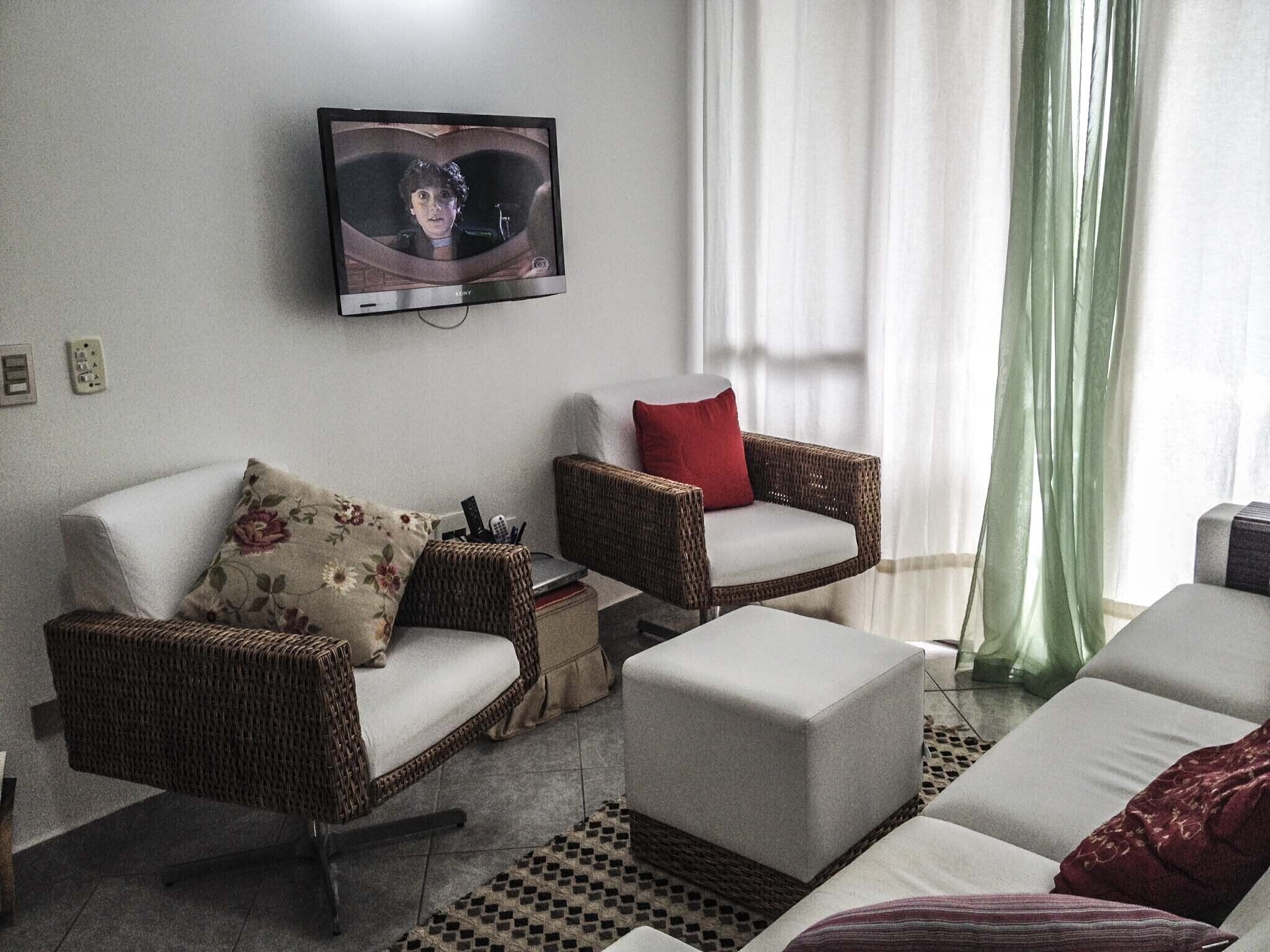 Apt Riviera de São Lourenço Foot in the Sand, with beautiful view to the sea