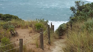 Sun-loungers, beach towels