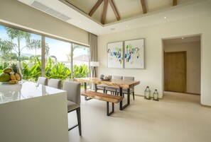 Dining - Villa777 - Private Pool Villa Phuket (Tambon Choeng Thale)