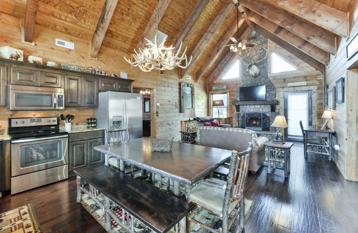 Getaway to Rustic Timber Lodge