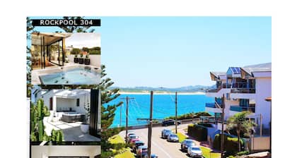 Luxury Apartment - Ocean Views & Large Roof Top Garden with Private Spa