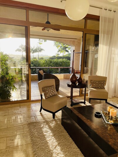 Amazing, Luxury condominium on the 18 hole of Dye Fore Golf Course