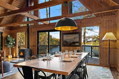 Cozy Cabin | Lakefront, Hot Tub, Outdoor Sauna