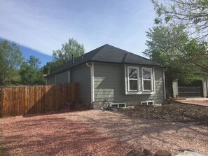 Stroll up to this charming single-story home with a cozy front porch and attached garage.