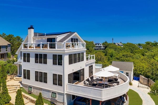 Drone overview of property
