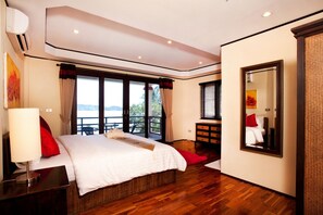 3 bedrooms, WiFi, bed sheets - 3 Bed Seaview Island View Villa-KoPhangan (Tambon Ko Pha-ngan)
