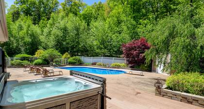 Hudson Valley Retreat con piscina climatizada y jacuzzi