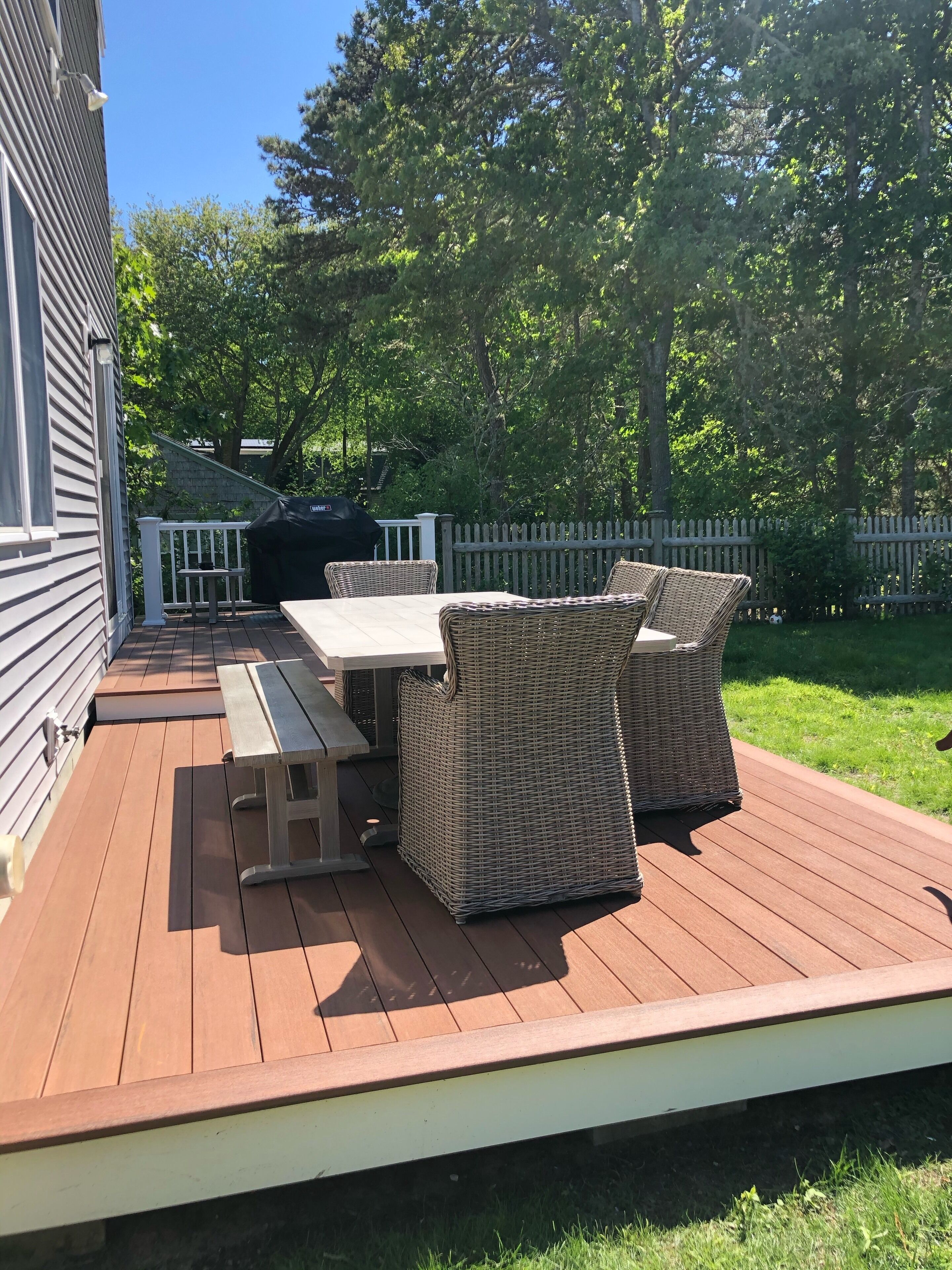 Opções para refeição ao ar livre