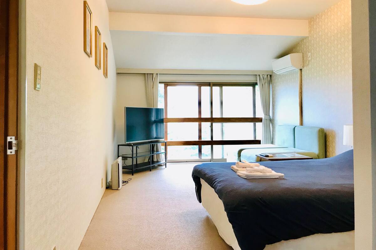 Western Style Quadruple Room, Yuzu | Individually decorated, individually furnished, free WiFi, bed sheets